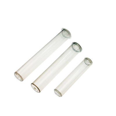 verpackung PP Kunststoff Kinderschutzbehälter Schwarz Weiß Kundensatz Wiederverwendbares Preroll Pop Top Tubes