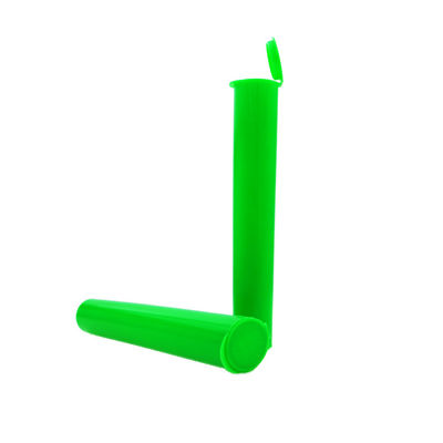 Grüne, schwarze, Farbe Pop Top Tubes für Prärolls, Kunststoff Tubes für Zigaretten