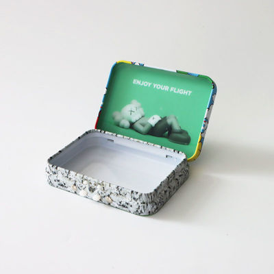 Rechteckiges Kind beständiges Tin Box mit Matte Finish