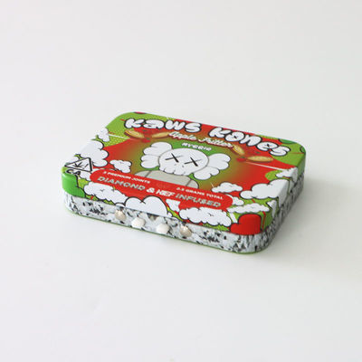 Rechteckiges Kind beständiges Tin Box mit Matte Finish