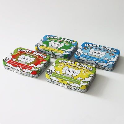 Matt- oder glattes Kind beständiges Tin Box mit Silikon-Einsatz für 5pcs Preroll