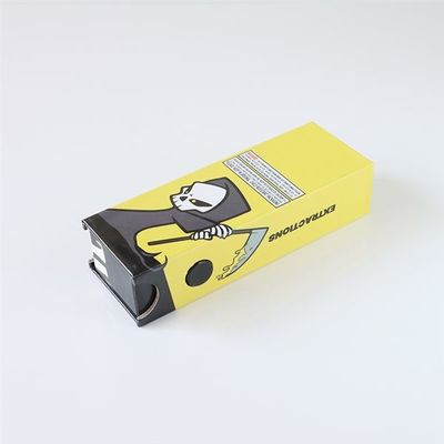 Kindersichere Dampfpatrone Behälter kostenlose Proben Kindersichere Schiebepapierbox