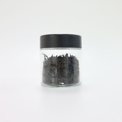 Kinderfeste 3 5 Gramm Marihuana-Blumenkrug mit benutzerdefiniertem Logo Glas Weed-Speicherkrug