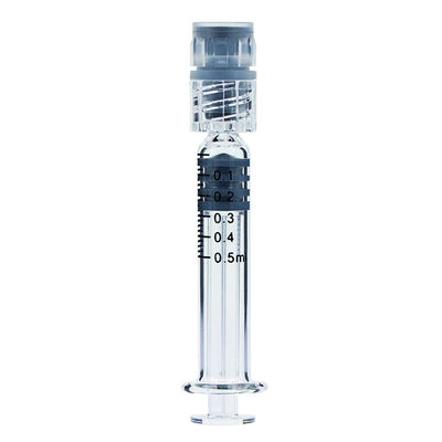 0.5 ml Luer Slip Luer Lock Borosilikat Glasspritzen für CBD Öl