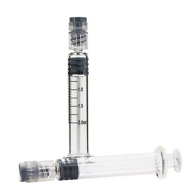 2 ml Luer Lock vorfüllbare Borosilikatglasspritzen für ätherisches Öl