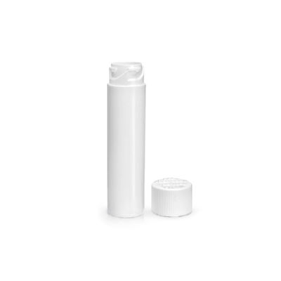 Kindersichere Kunststoffbehälterröhre für eine 0,5 ml 1 ml Vape-Patrone