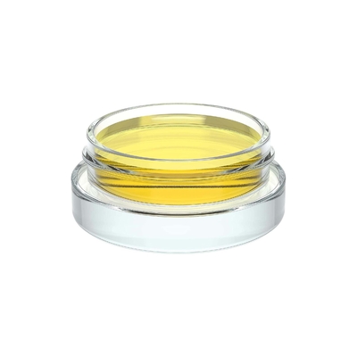 7 ml dünne, dicke Kosmetikglasflaschen mit schwarzem Deckel für Konzentratöl Lippenbalsam