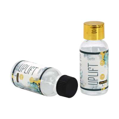 Großhandel Luxus 30ml Öl Hautpflege Boston Glasflasche mit Schraubverschluss