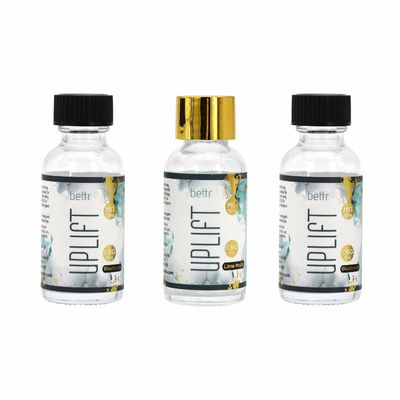 Großhandel Luxus 30ml Öl Hautpflege Boston Glasflasche mit Schraubverschluss