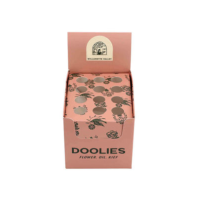 Einzelhandelsgeschäft auf Maßstab Schreibtisch-Tischplatte Karton-Display-Box-Stand-Tray für Rohre