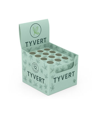 Zusammengestellte Karton-Schalter-Displays für Pop-Top-Röhren