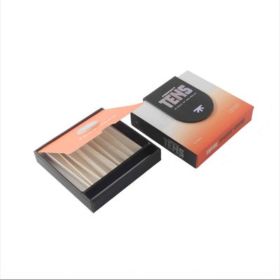 Kindersichere 10er-Packung kundenspezifische Preroll-Magnetpapierbox-Verpackung